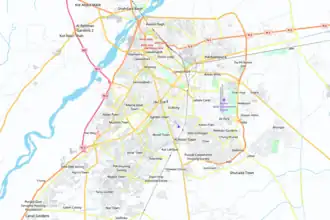 Shalimar Gardens, Lahore is located in Lahore